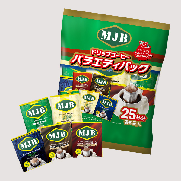 MJBドリップコーヒー　バラエティパック 8g×30p (6種類×5p)